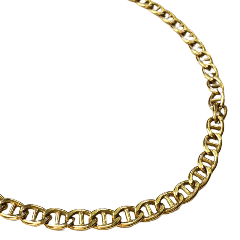 14k gold filled marine chain anklet