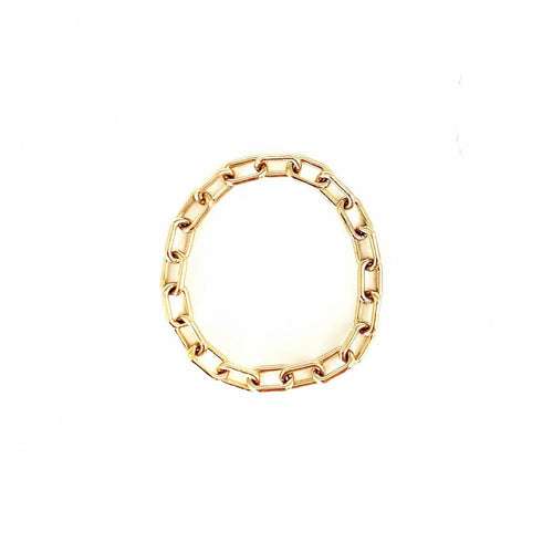 14K Gold Fine Chain Ring